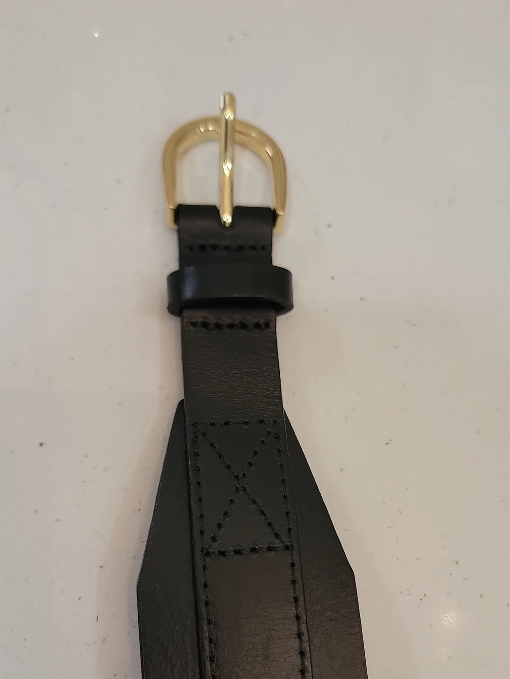 J.Crew Black Leather Belt - Picture 7 of 9